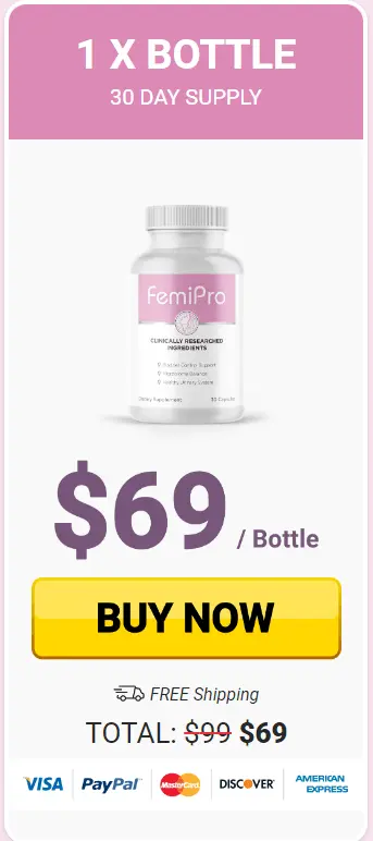 Femi Pro 1-Bottle Price